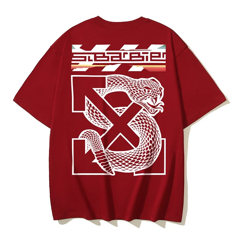 Thrasher Compact Flame logo T-shirt White Red Thrasher for Sport-Inspired Styling