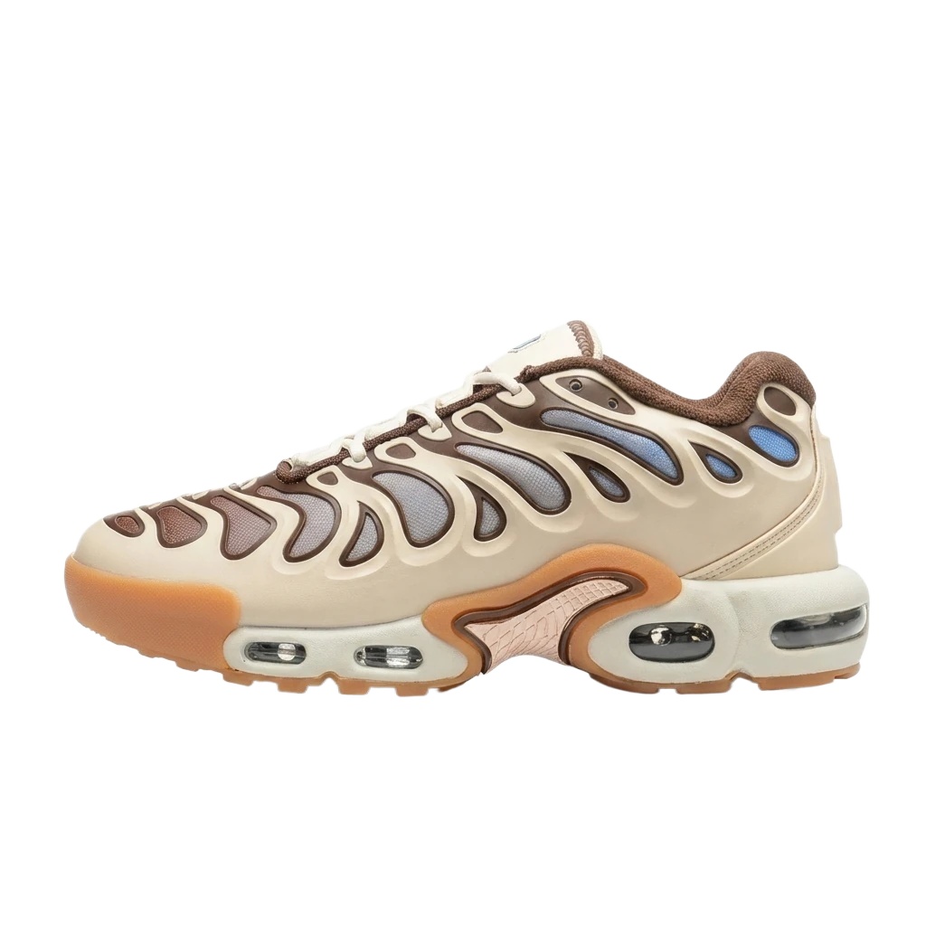 Nike Air Max retro brown and white shoes