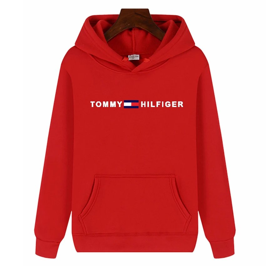 Tommy Hilfiger Premium Style Logo hoodie White Tommy Hilfiger for Resort Outfits