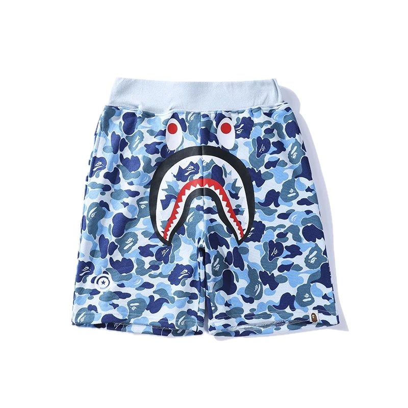 Bape Shark Camouflage Shorts