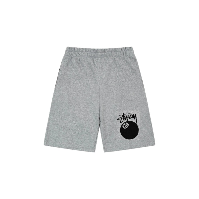 Stussy No. 8 Ball Grey Shorts