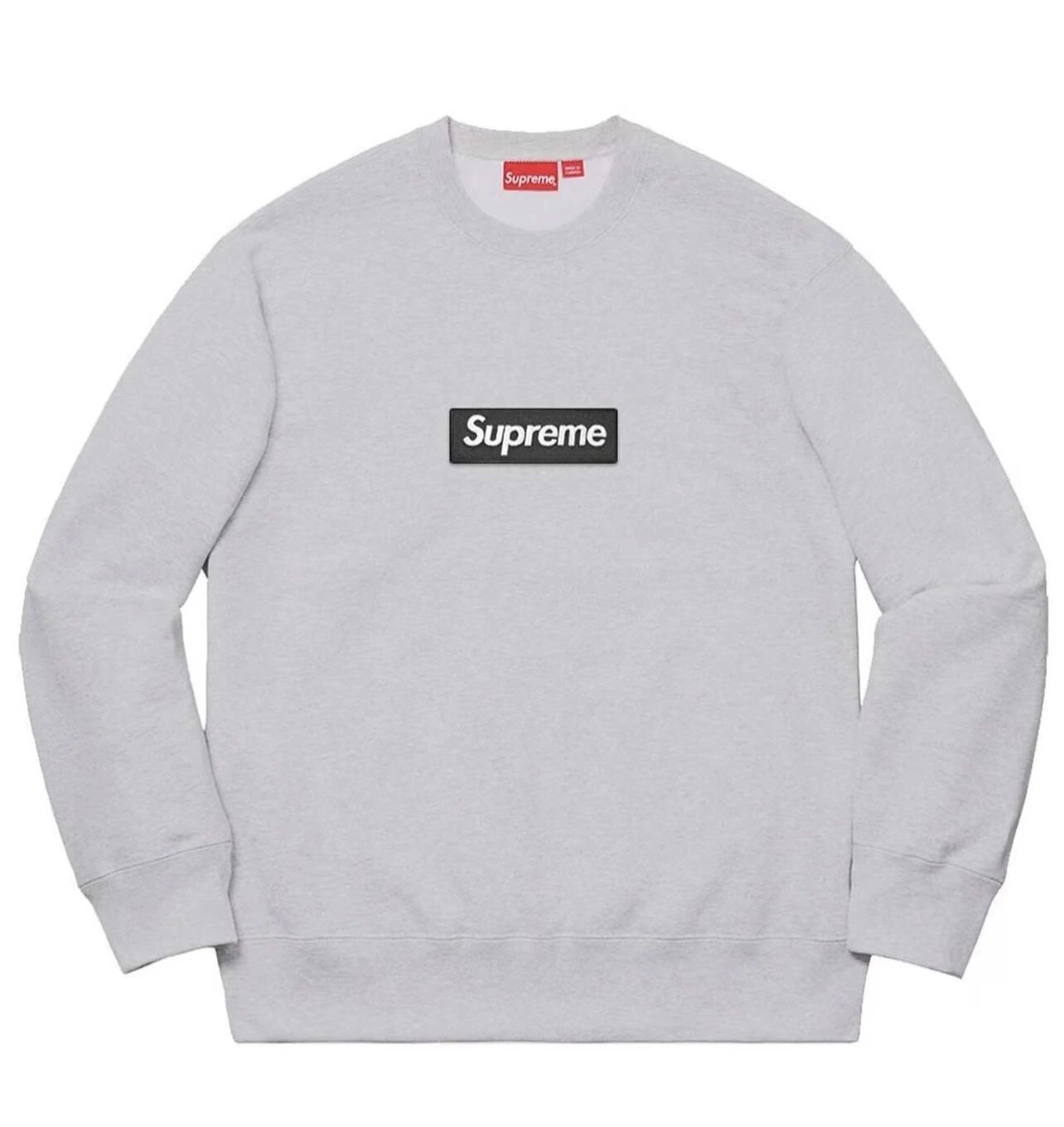 Supreme Classic Logo hoodie Gray Red Oversized with Travel-Friendly Style