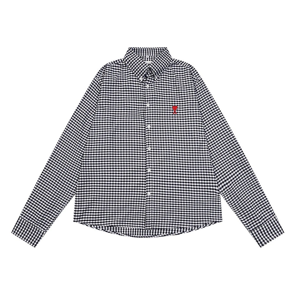 AMI Checkered Retro Style Shirt