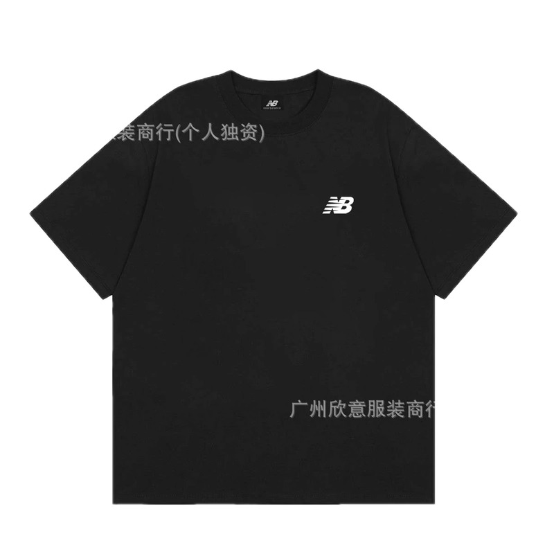New Balance Basic Casual Black Short Sleeve T-Shirt