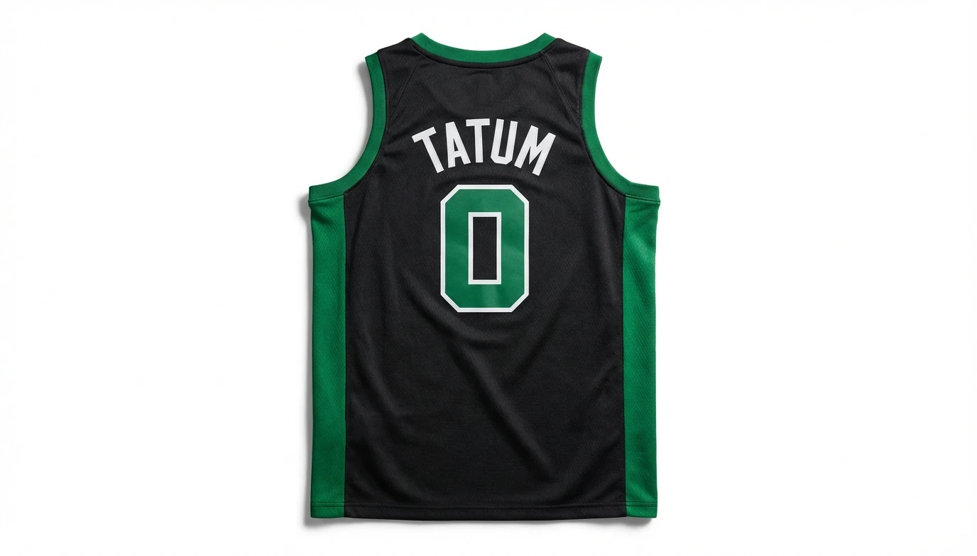 Tatum series black-green basketball uniforms