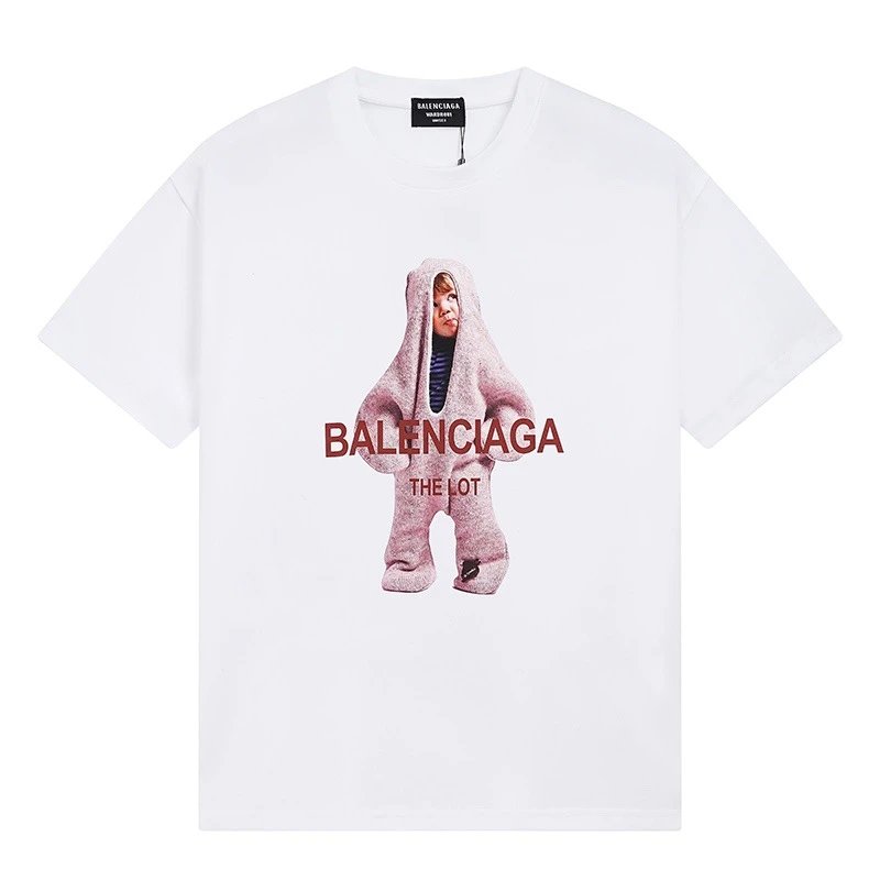 Balenciaga cartoon white T-shirt