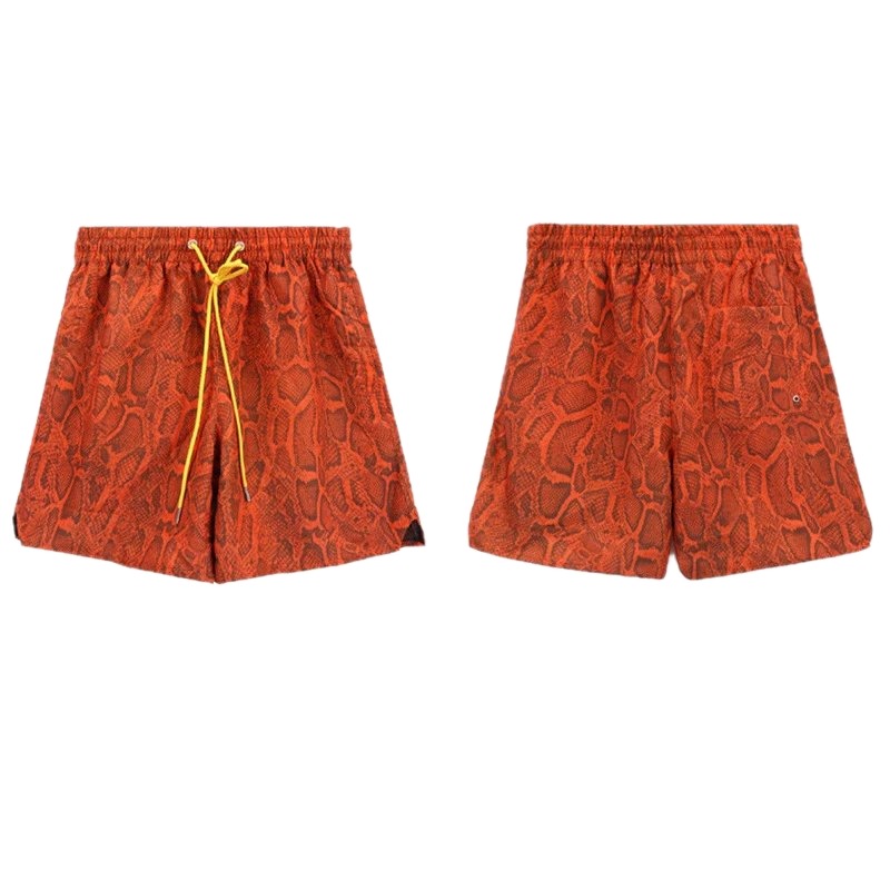 RHUDE Snake Pattern Retro Shorts