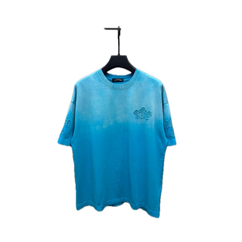 Chrome Hearts Gradient Blue T-shirt