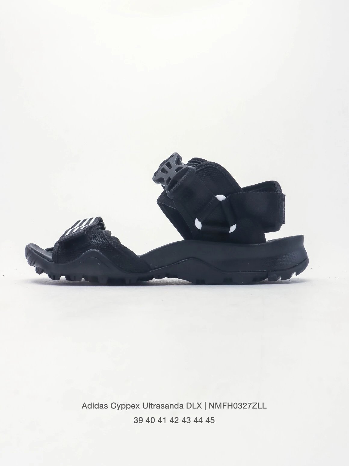 Adidas Cyppex Functional Style Black Sandals