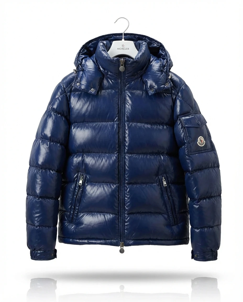 Moncler shiny and fashionable down jacket