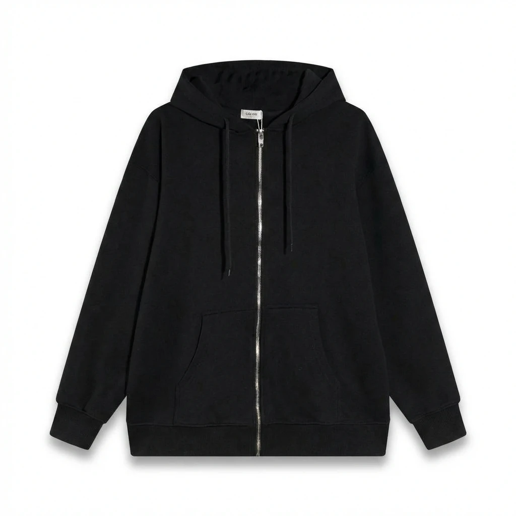 CELINE basic simple black sweatshirt