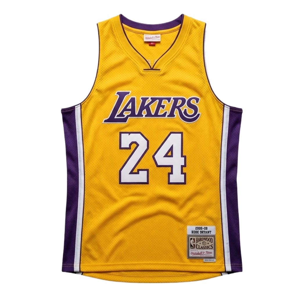 Kobe Kobe No. 24 yellow jersey