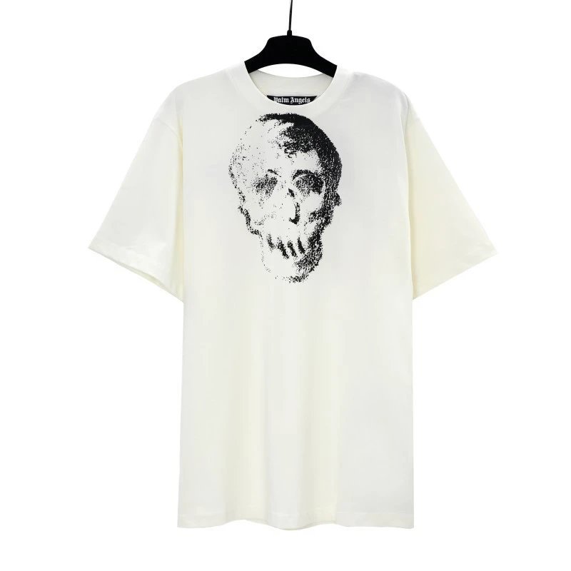 Palm Angels Relaxed Logo T-shirt White Palm Tree with Designer-Inspired Detail
