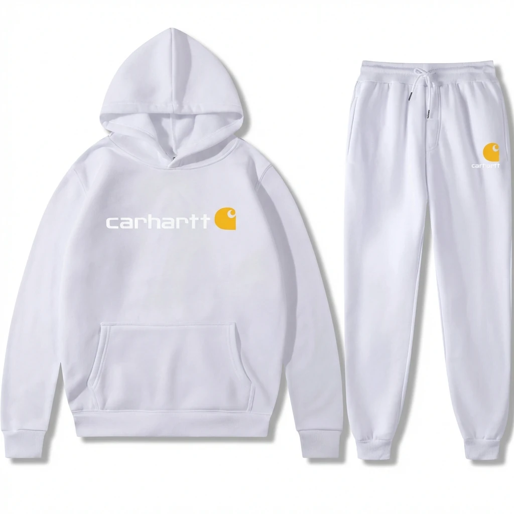 Carhartt basic casual white suit
