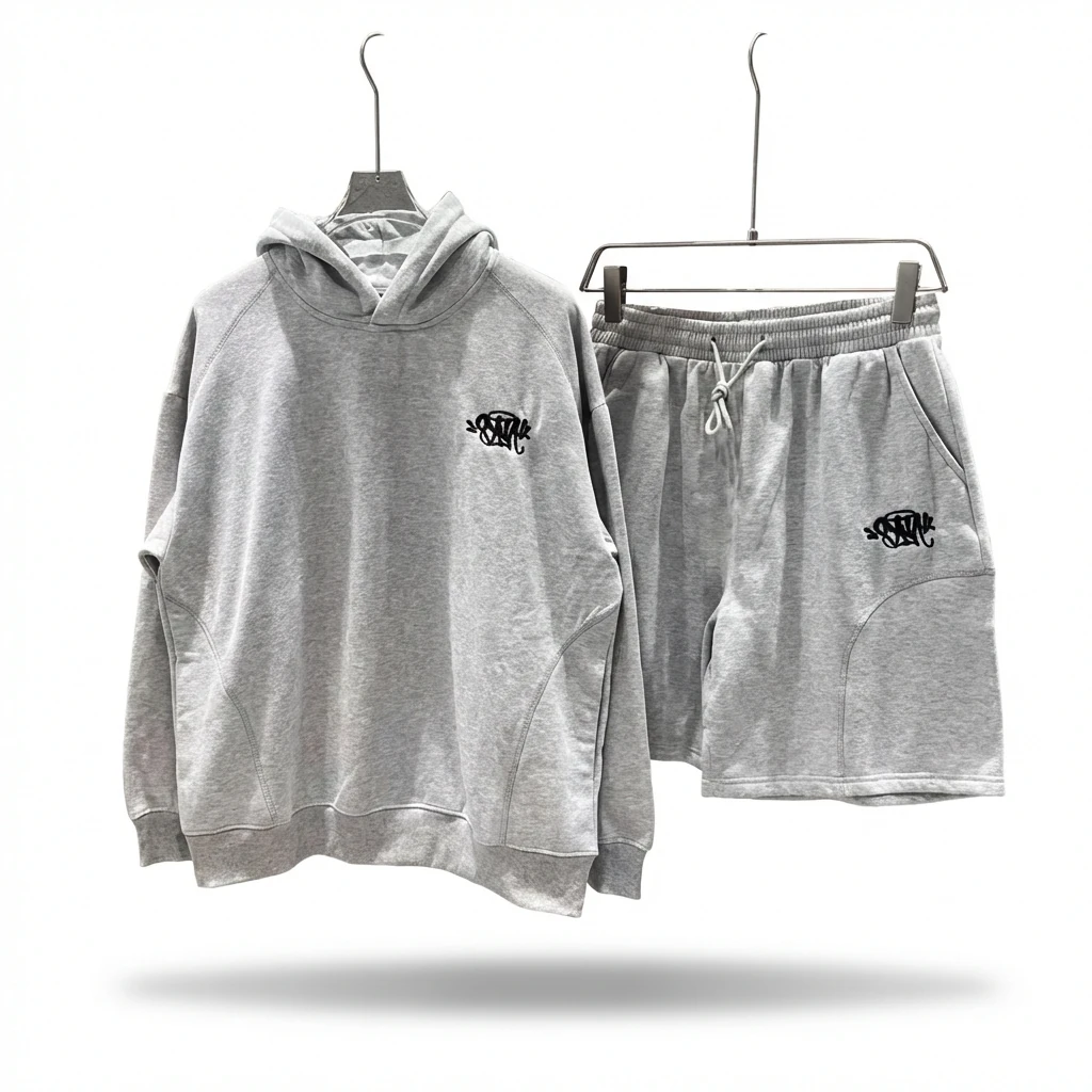 SynaWorld Gray Casual Suit