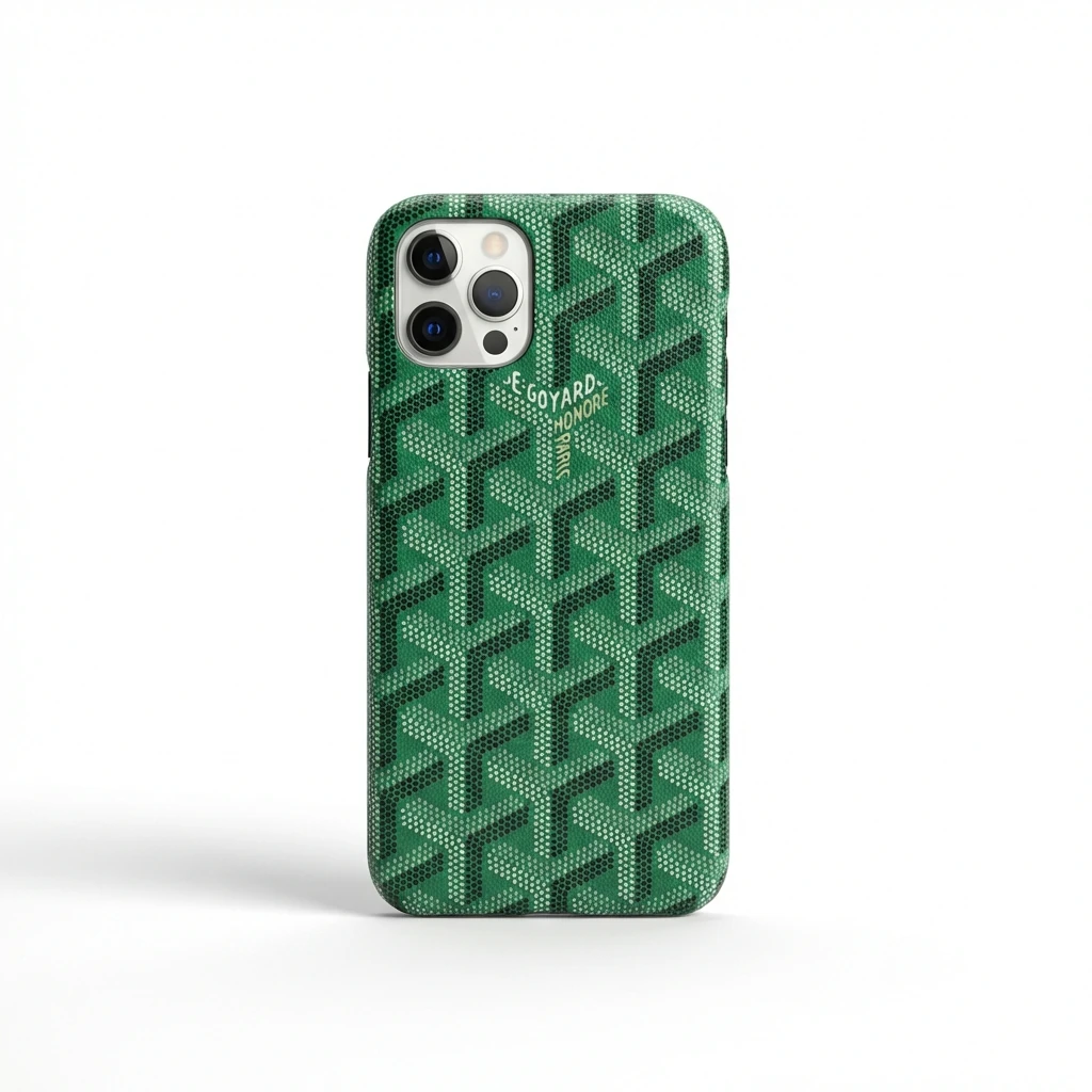 R.SYARD Trendy Brand Green Pattern iPhone Case