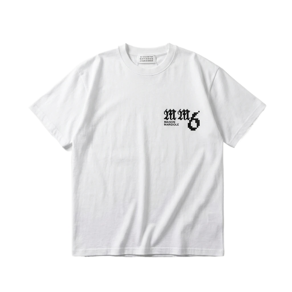 Maison Margiela simple-style white T-shirt