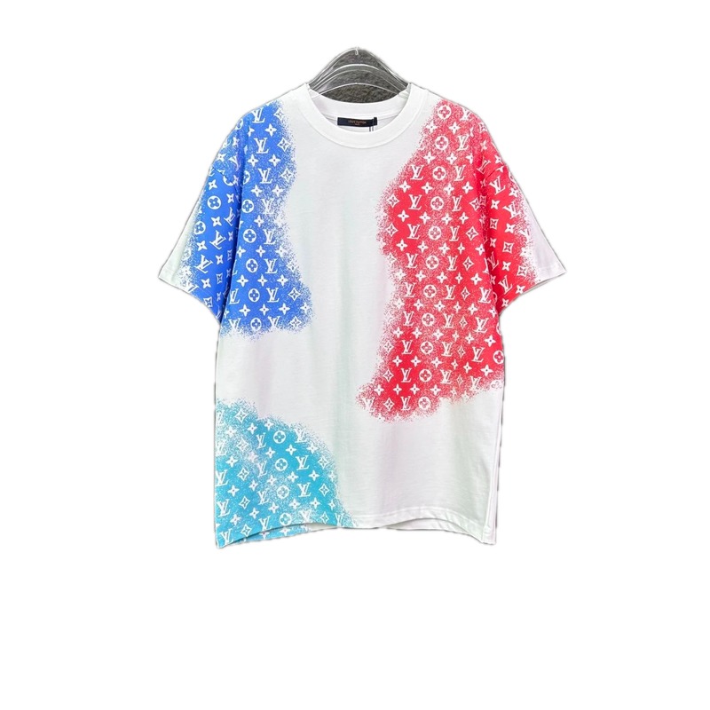 Louis Vuitton Tri-color Printed T-shirt