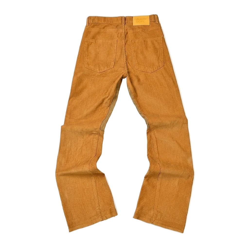 Gallery Dept Retro Brown-Yellow Long Trousers