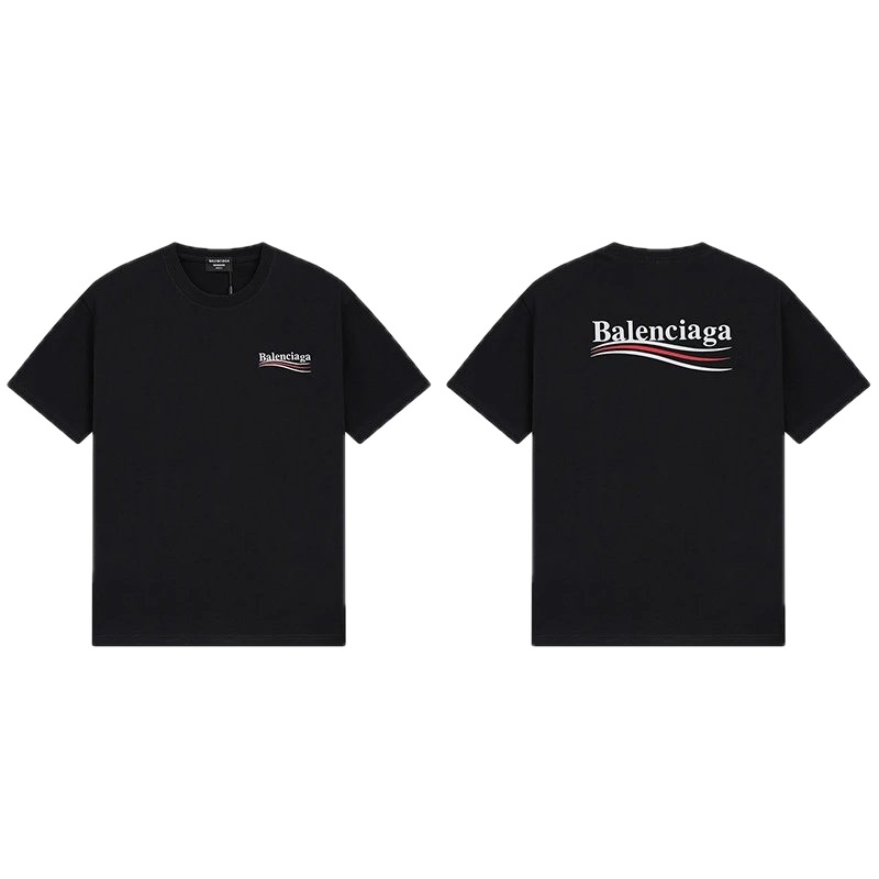 Balenciaga simple black short-sleeve