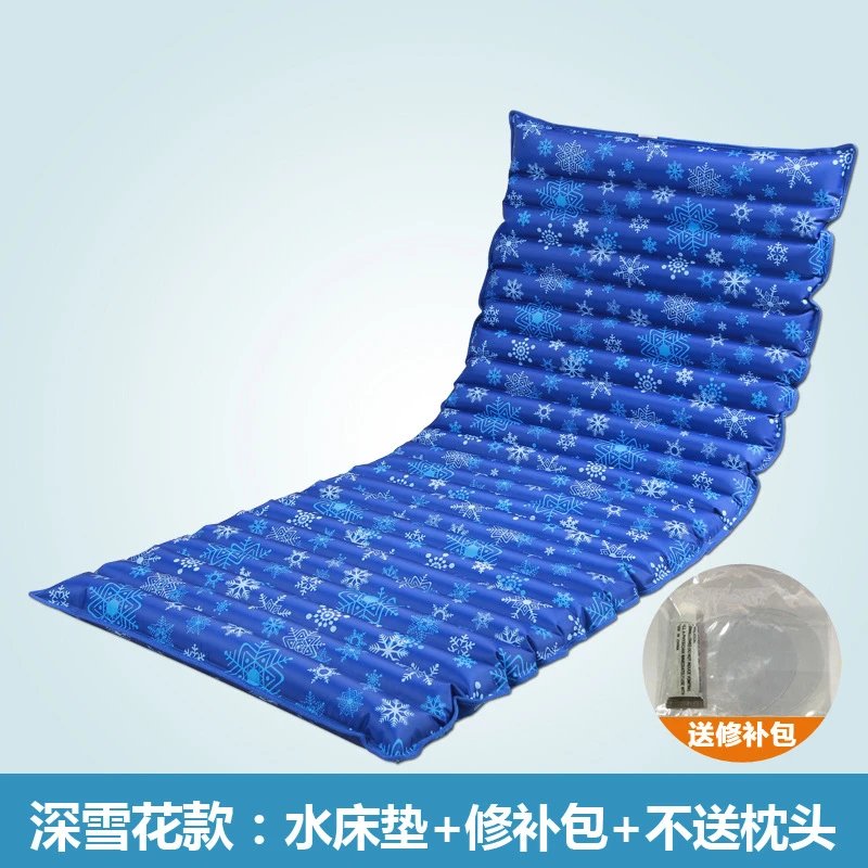 Summer Sleep Mat 160 x 50 cm Deep Snowflake Pattern Mat Only