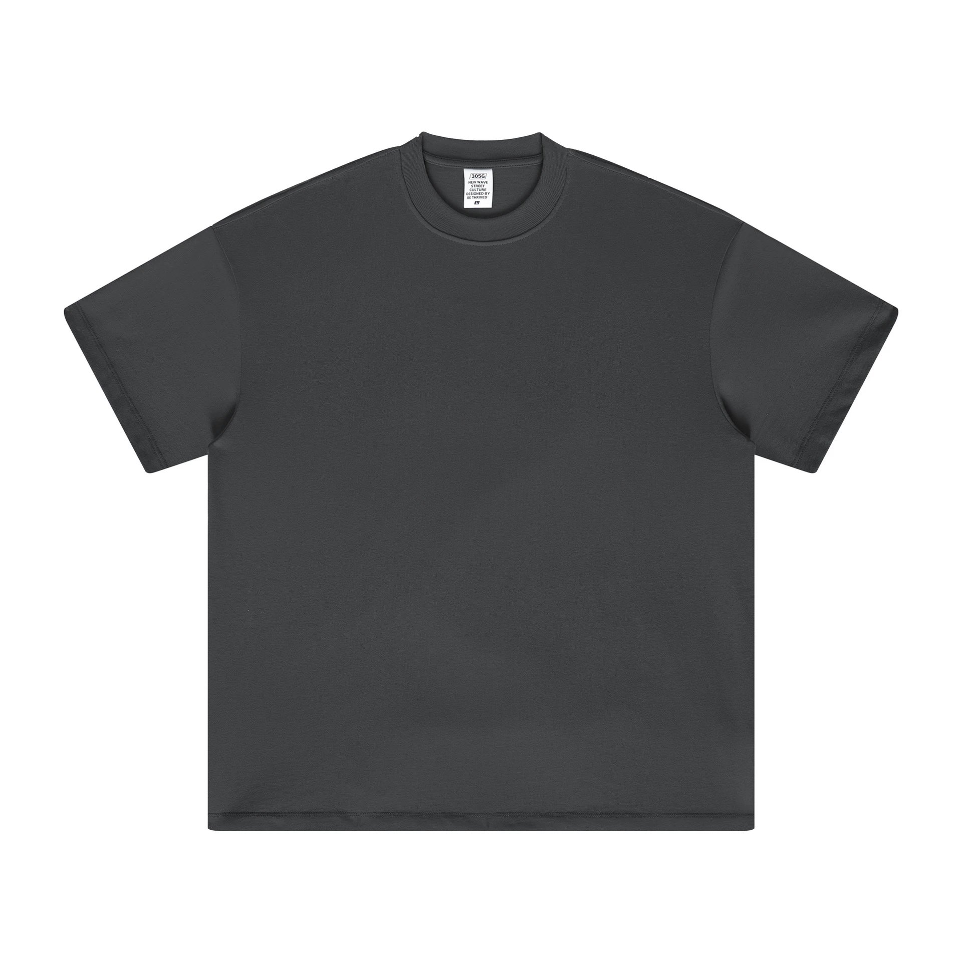 Statement Plain white T-shirt Minimal White Short for Easy Pairing