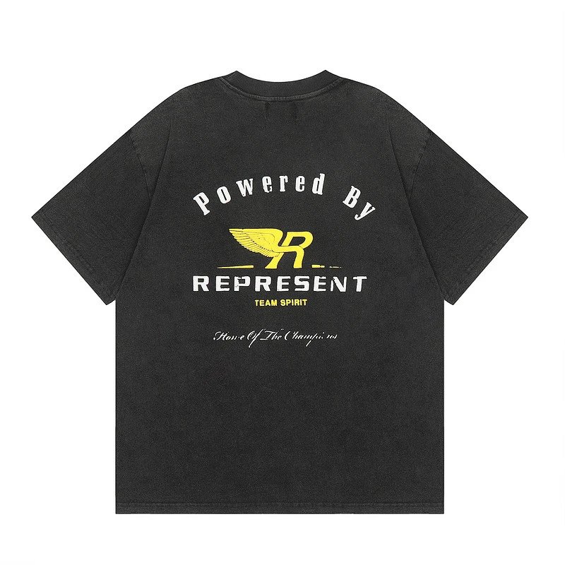 Represent Black Style 825 Owners Club T-Shirt Fan Wear Logo