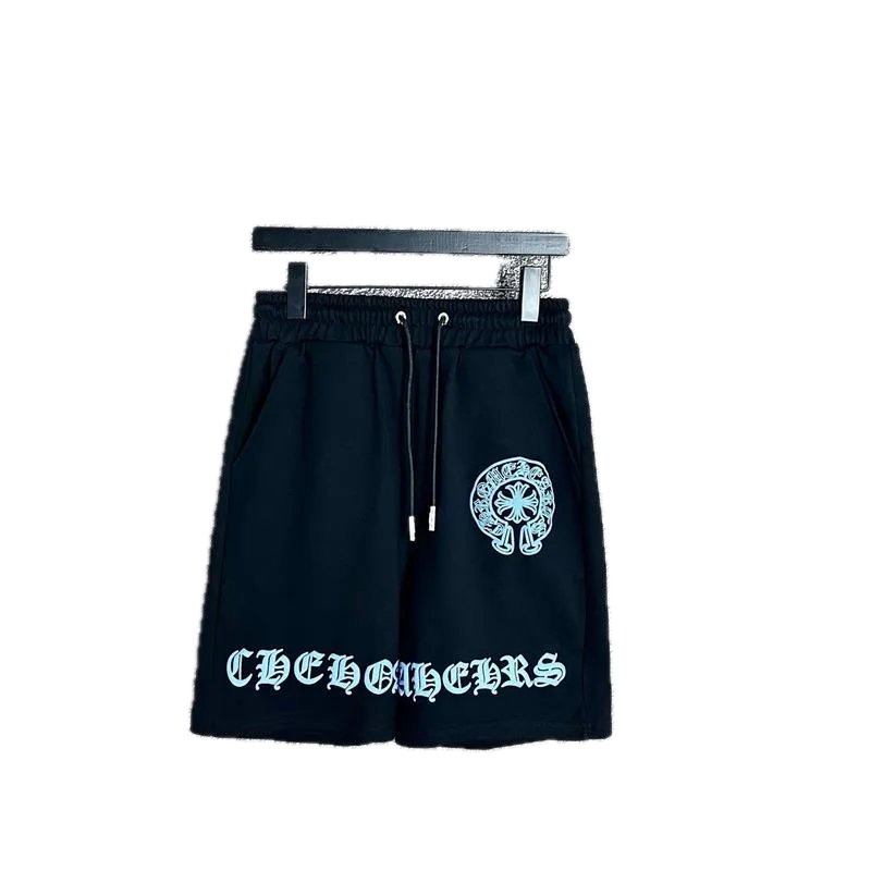 Chrome Hearts Streetwear Style Black Shorts