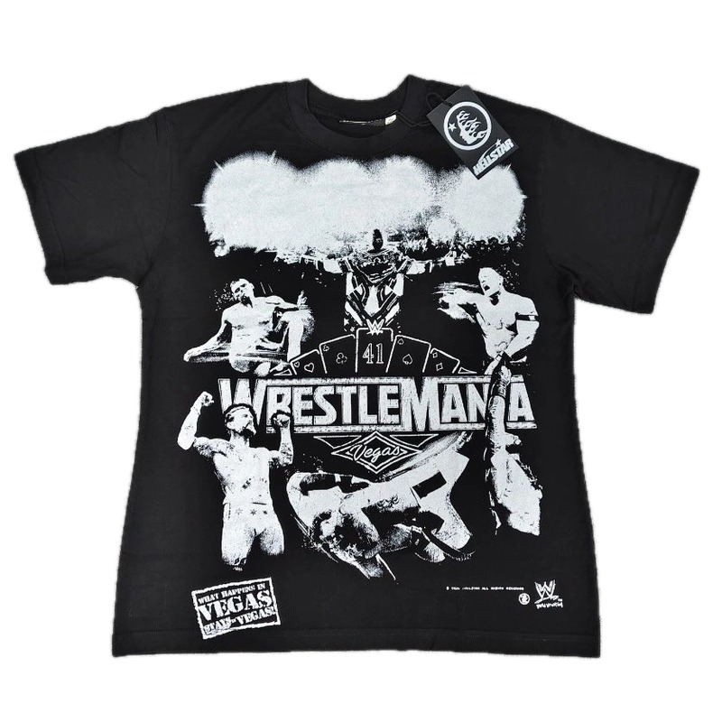 Hellstar WrestleMania Street Style Black T-Shirt