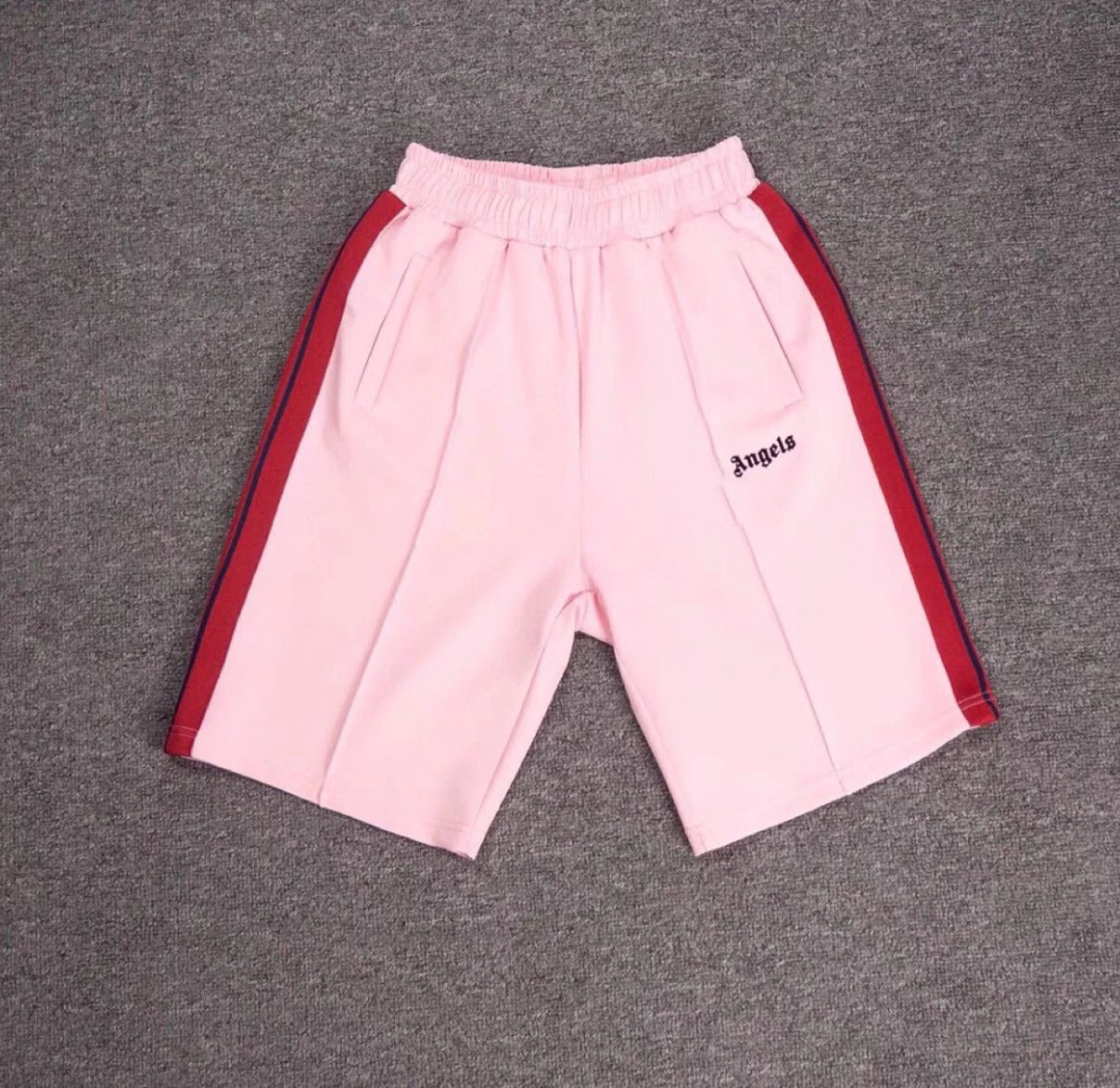 Palm Angels Sport Track shorts Black Side Stripe for Collection Drops