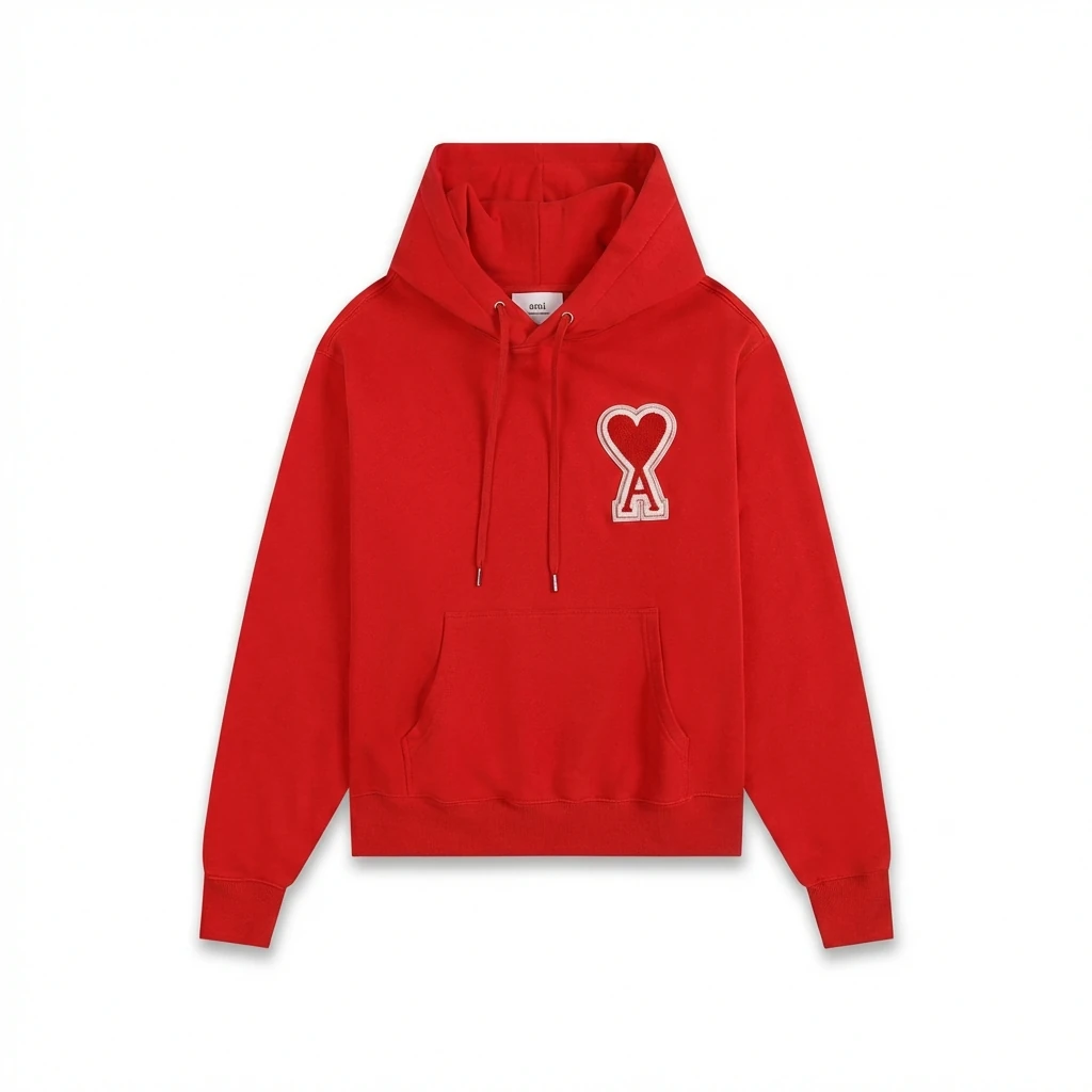 AMI Love Series Red Hoodie