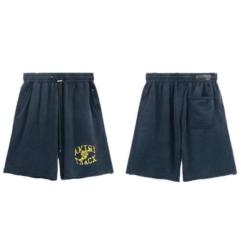 AMIRI Track American High Street Black Shorts