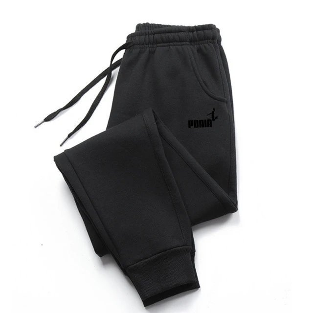 Puma Daily Sweatpants Black Drawstring Sweatpants for City Outfits