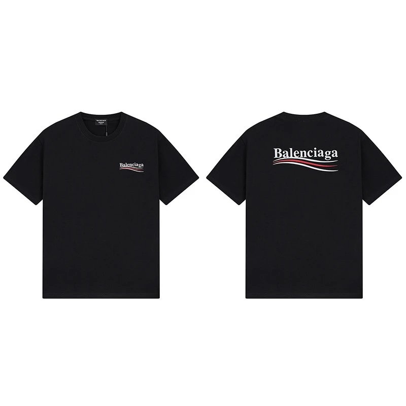 Balenciaga simple black short-sleeve