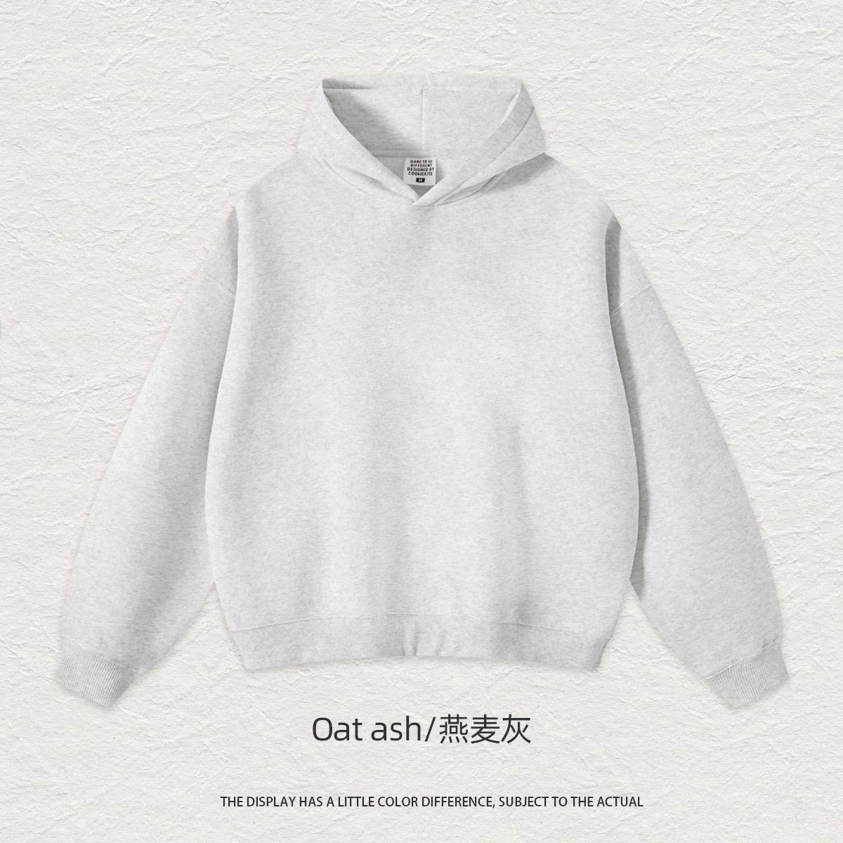 Resort Blank pullover hoodie Black Minimal A for Travel Looks