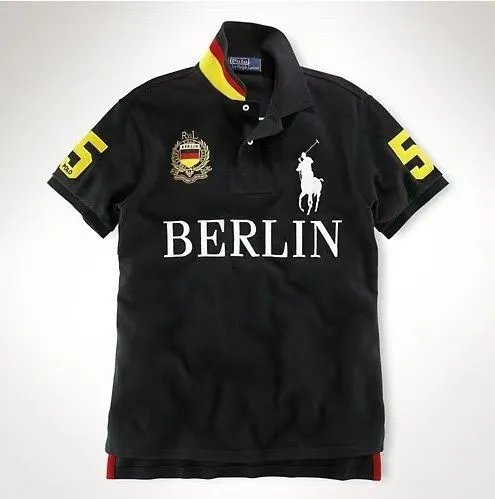 Inter Miami Black Polo Jersey Logo Detail