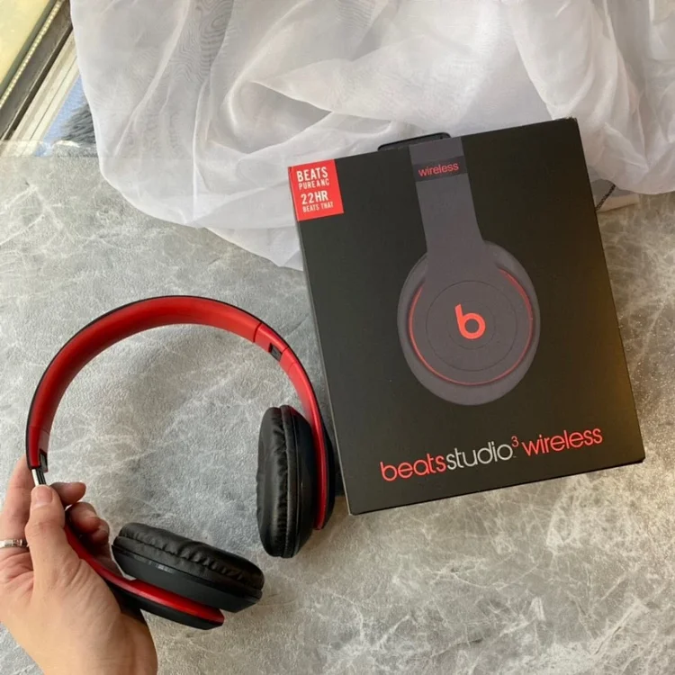Beats Studio Wireless Headphones in Red