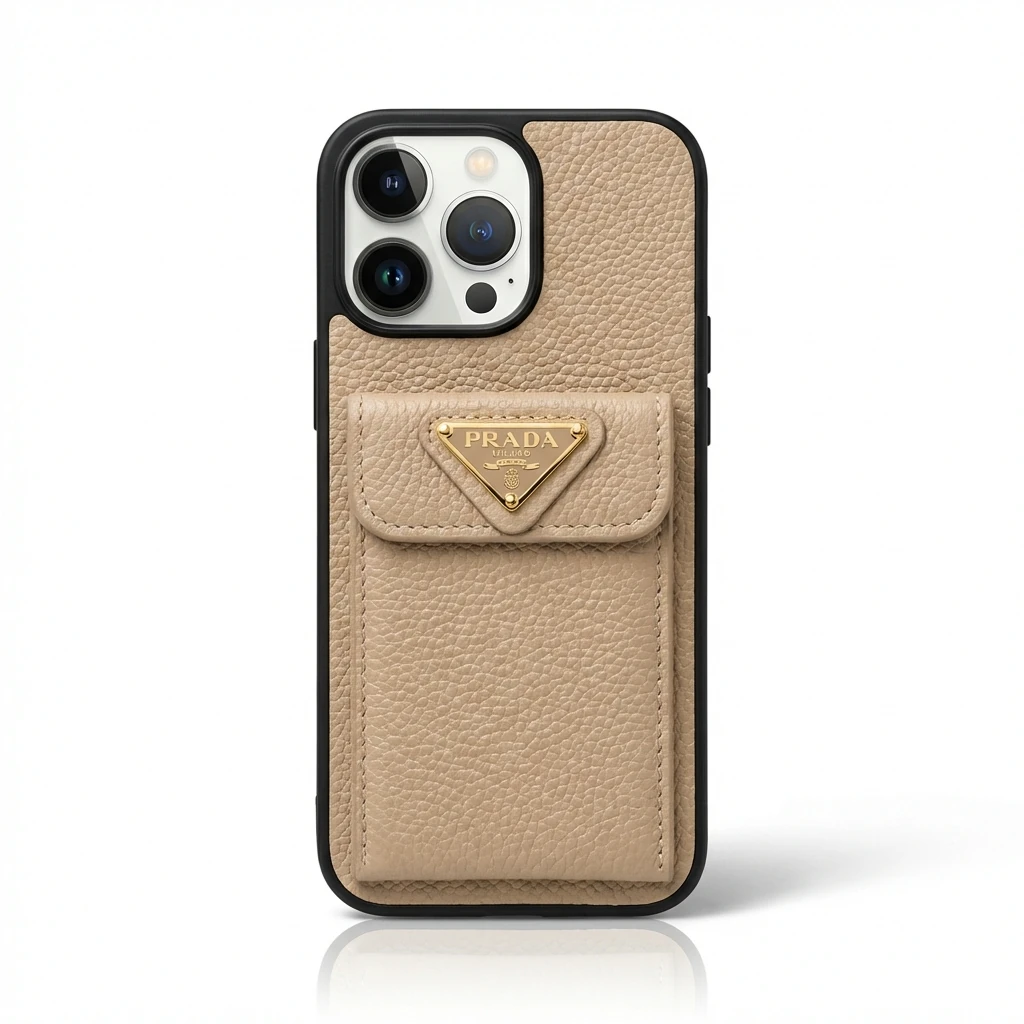 PRADA Khaki iPhone Case