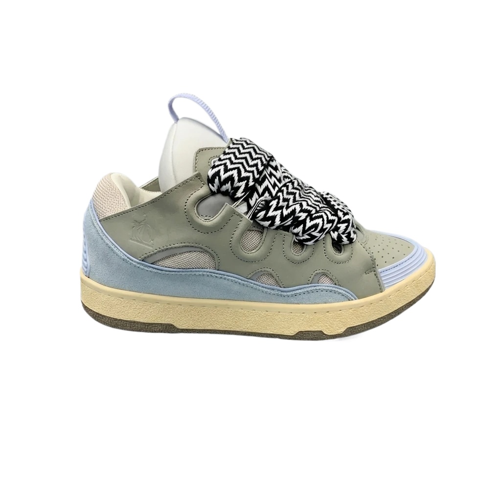 LANVIN Retro Style Grey - Blue Sports Shoes