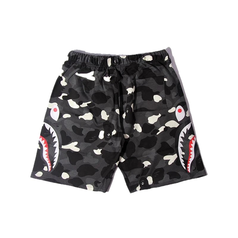 Bape Shark Camouflage Shorts