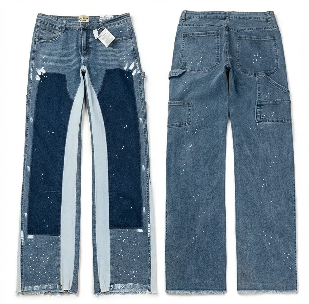 Gallery Dept graffiti-style jeans