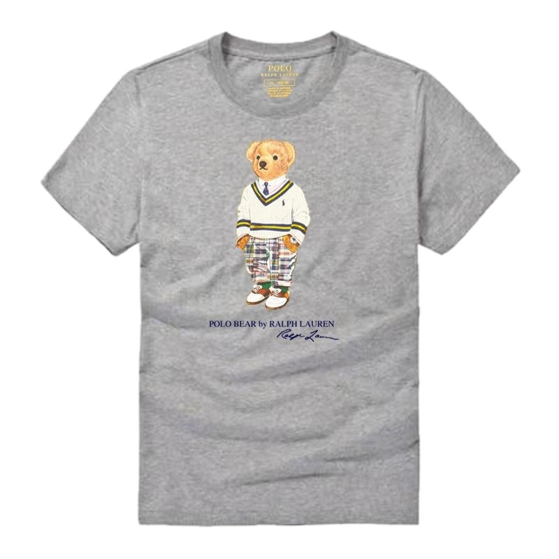 Ralph Lauren Bear Heather Grey T-shirt