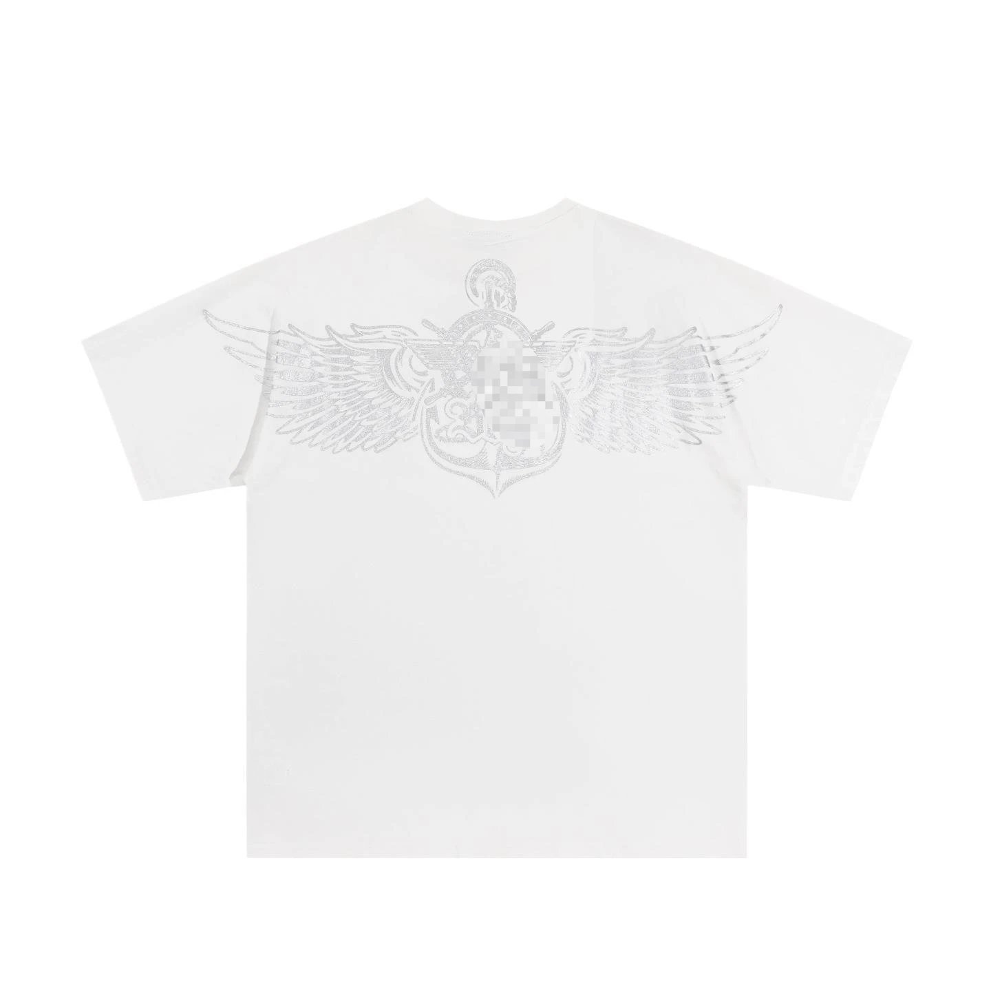 BOY Wing Print Street Style White T-Shirt
