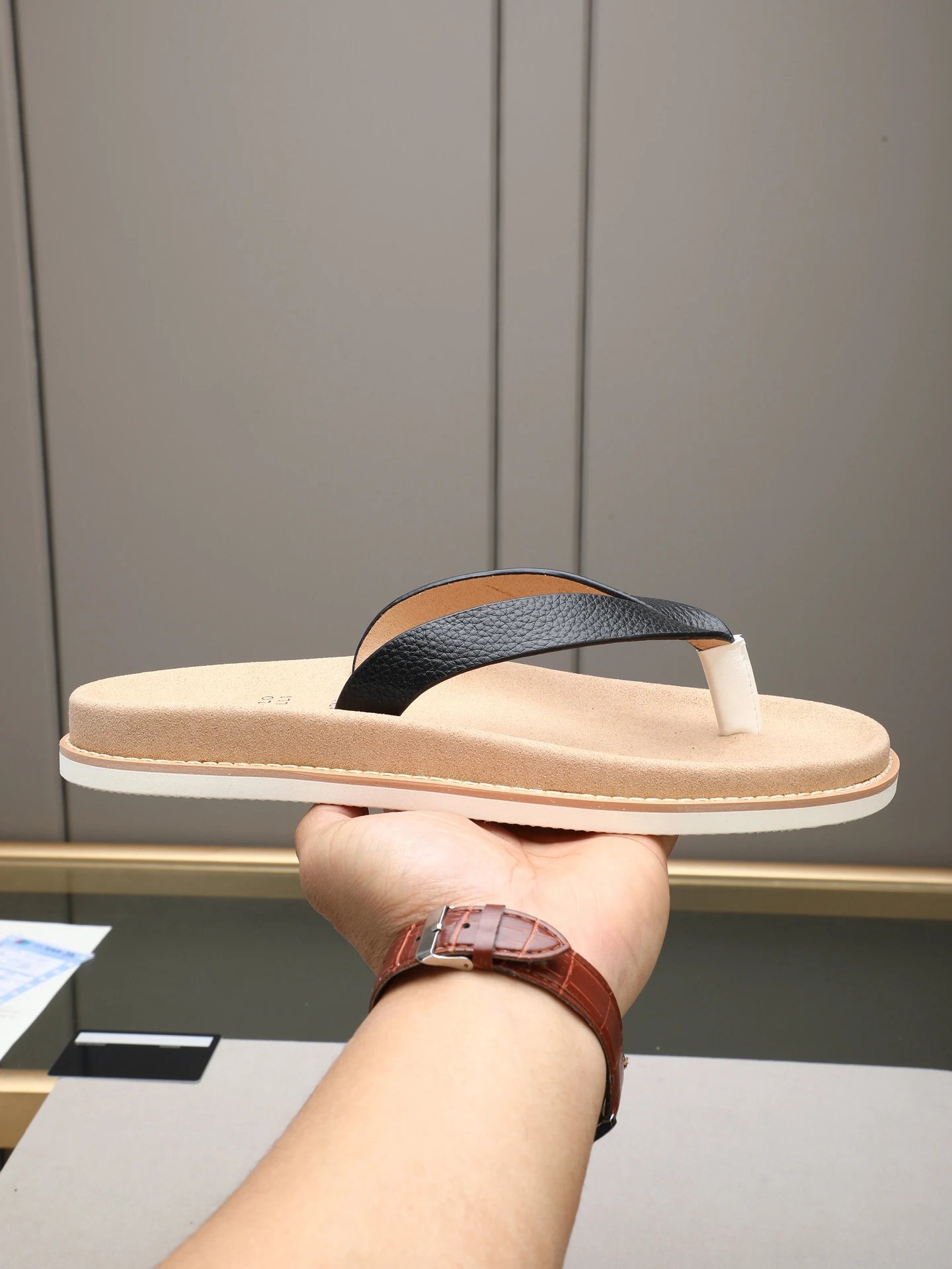 Brunello Cucinelli Casual Color-block Flip-flops