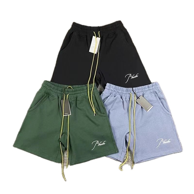 RHUDE casual style three-color shorts