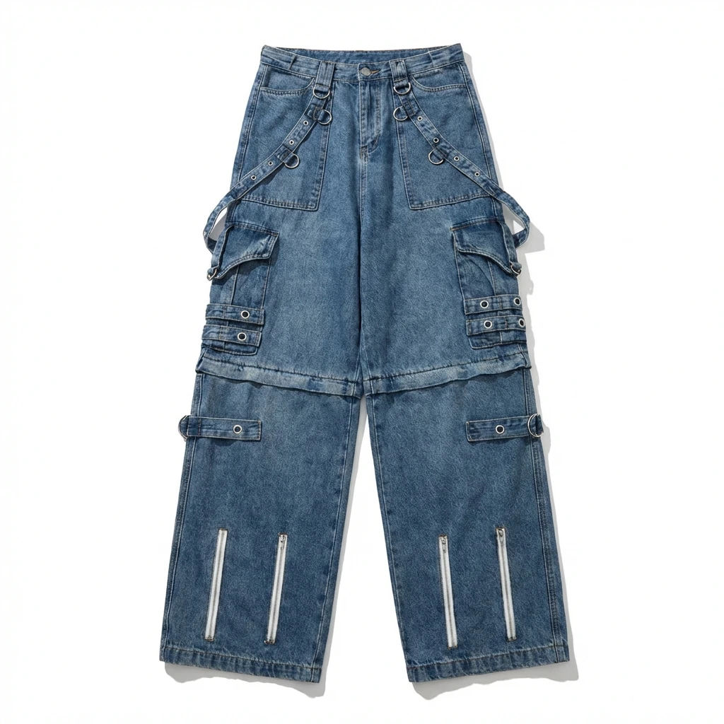 Balenciaga utility-style jeans