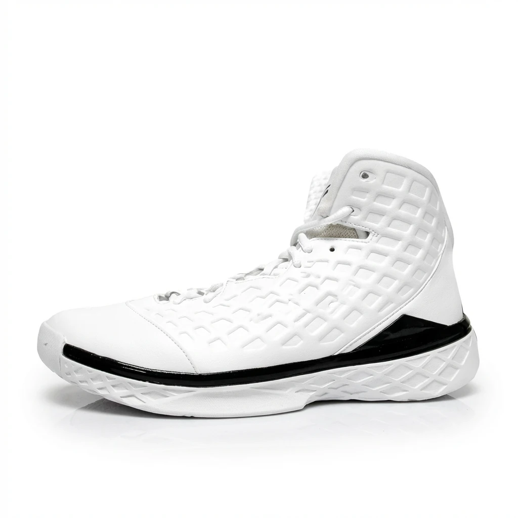 Nike retro black and white basketball shoes