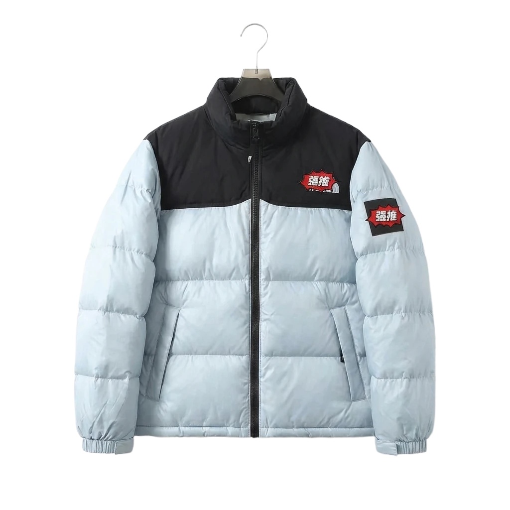 The North Face Color-blocked Down Jacket