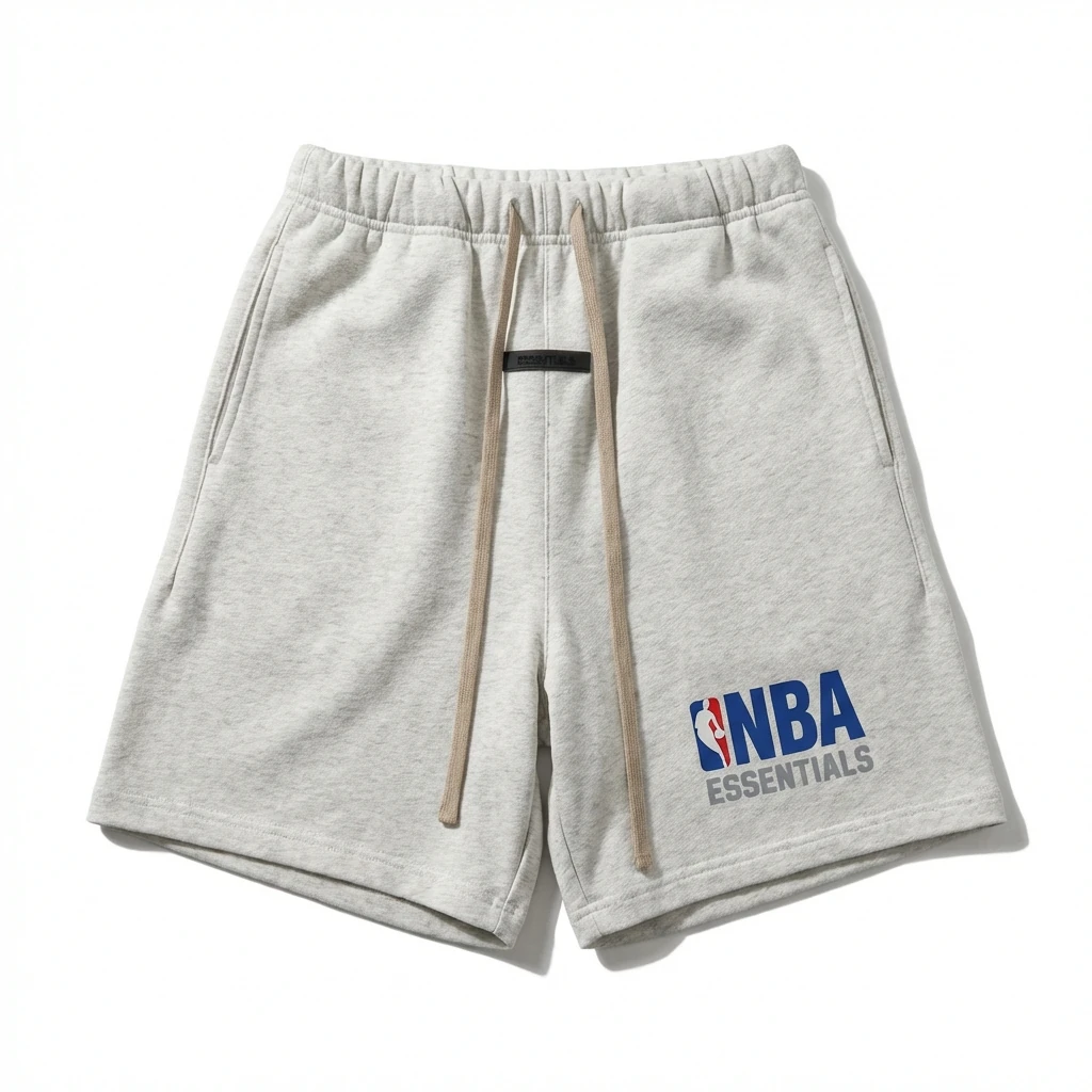 ESSENTIALS Sporty White Shorts