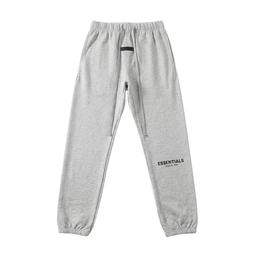 ESSENTIALS casual light gray sweatpants